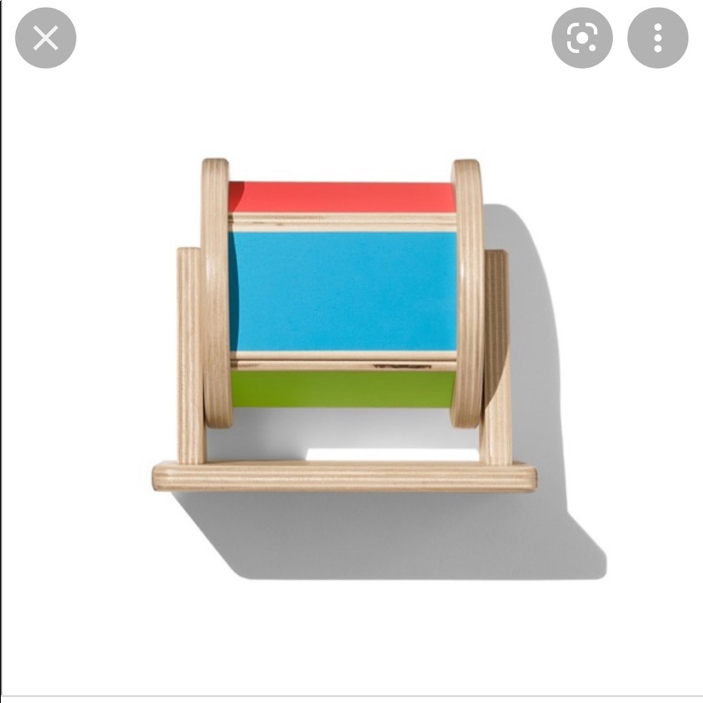 Lovevery rainbow spinner drum from sensor kit